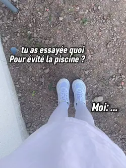La piscine😮‍💨