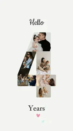 Birthday 4 years