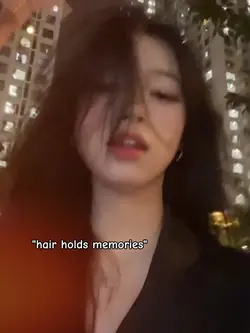 hair holds memories