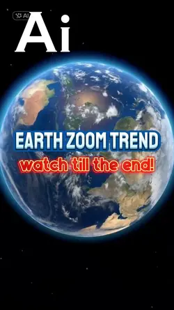 earth zoom trend