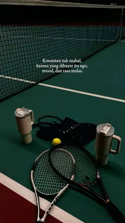 Konsisten tuh mahal,