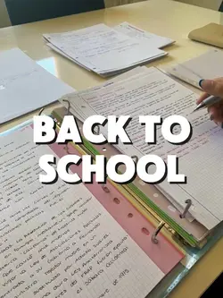 Back to school
