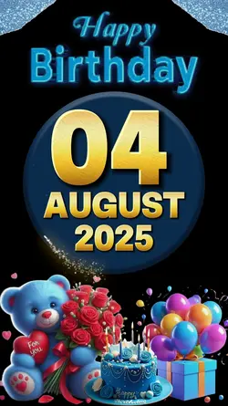 Birthday 4 August