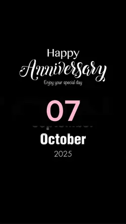 happy anniversary