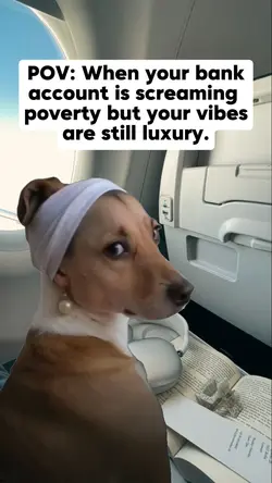 When your bank acc