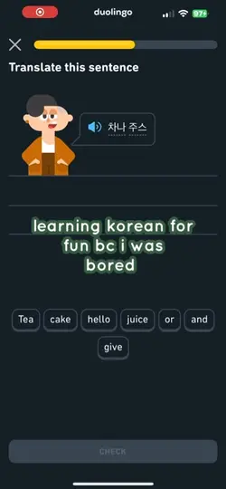 learning korean rn