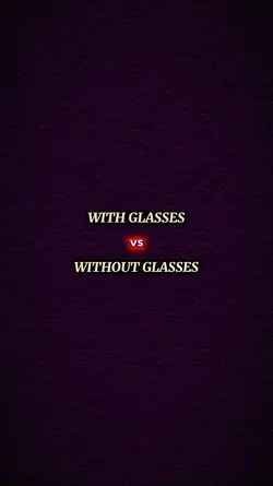 With Glasses