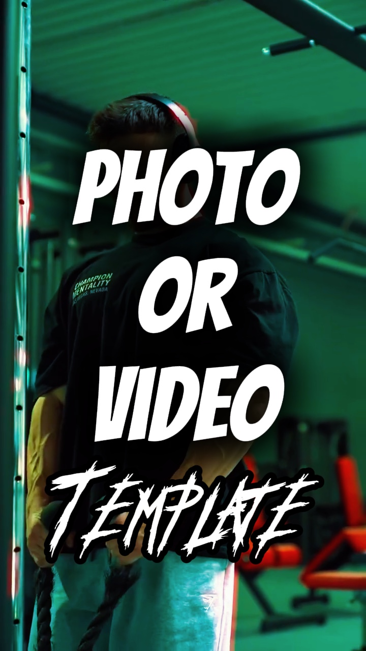capcut template cover