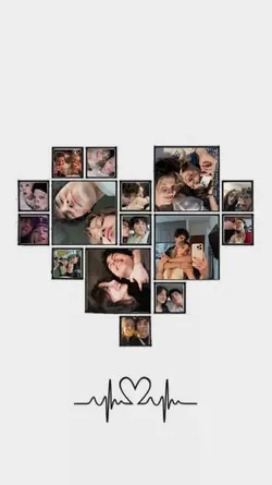 Heart collage