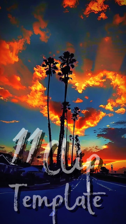 capcut template cover