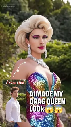 DRAG QUEEN LOOK AI