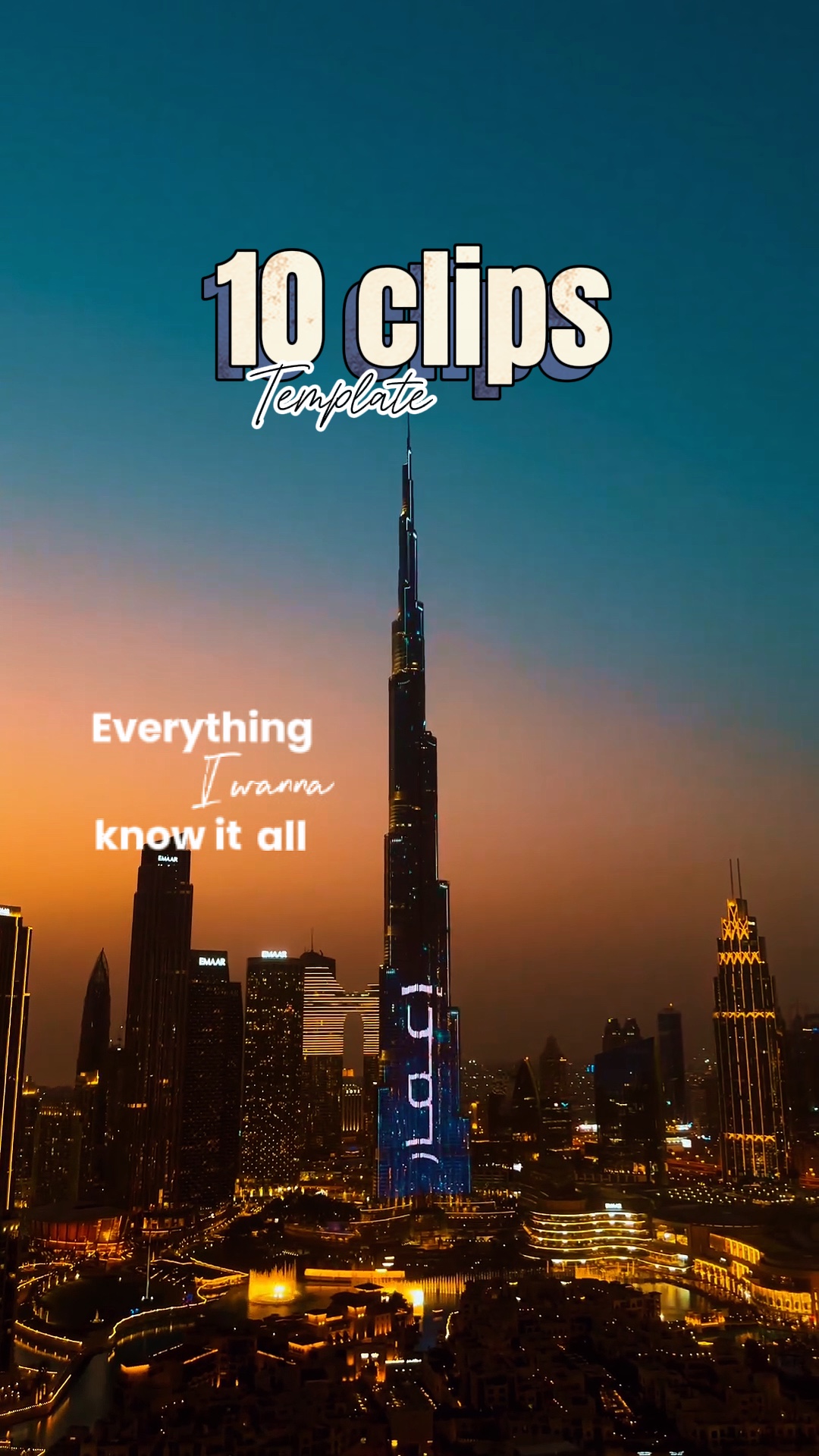 capcut template cover