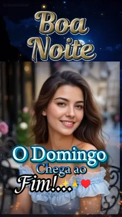 Boa noite Deus 