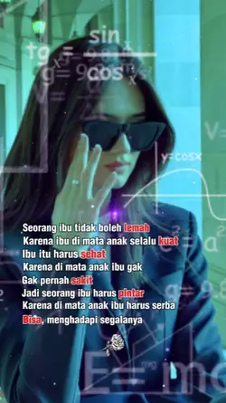 Ibu harus kuat