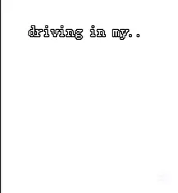 driving with my car