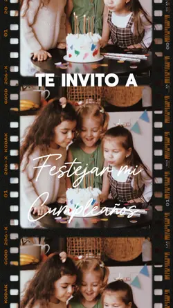 invitación de cumple