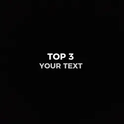 top 3
you text