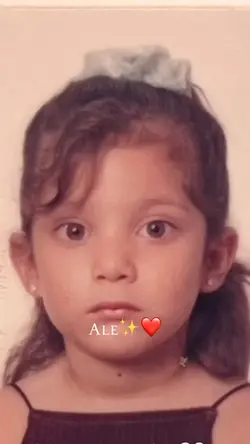 Yo de pequeña