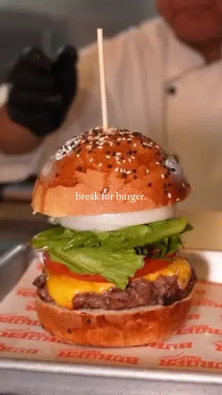 break for burger