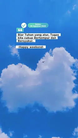 Sabtu 9agustusstori