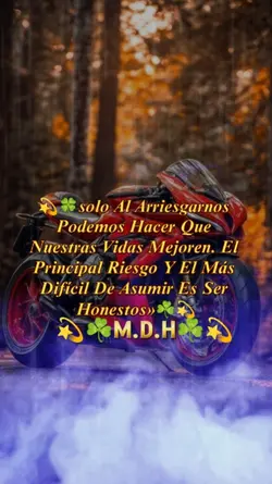 Solo al arriesgarnos