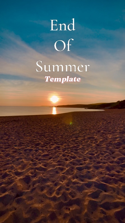 capcut template cover