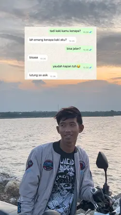 tadi kaki kamu knp?