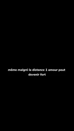 la distance 