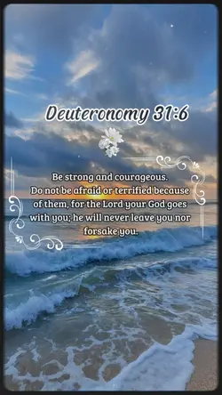 Deuteronomy 31:6
