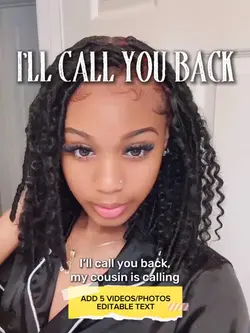 my cousin is callin