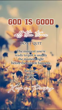 Don't quit