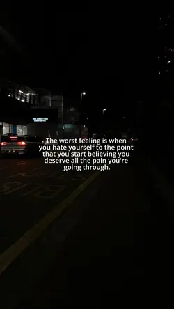 The worst feeling