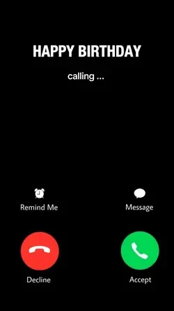 HBD CALLING... 