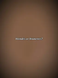 blondes/brunnettes g