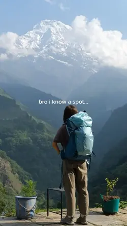 I know a spot… 
