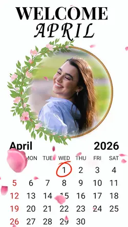WELCOME APRIL