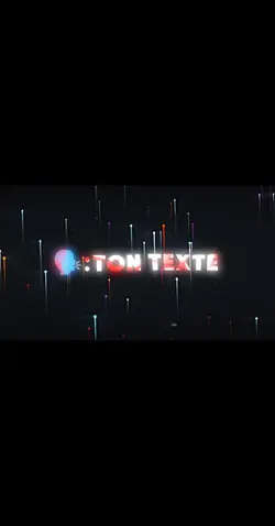 Ton texte edit
