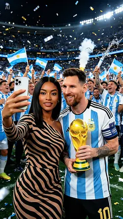 Photo with Messi