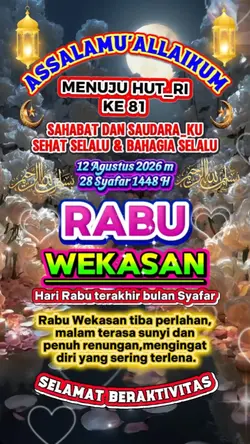 RABU WEKASAN