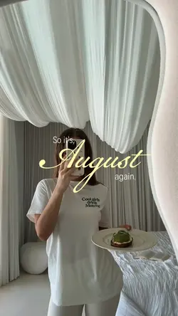 so it's august again