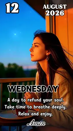 Wednesday, 12 August
