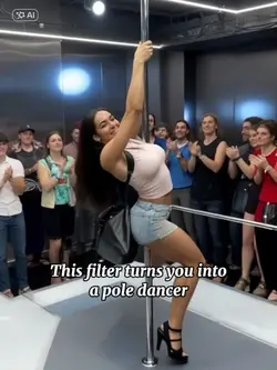 Into pole dancer 