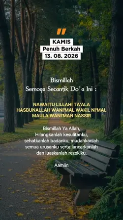 Kamis 13 Agustus2026