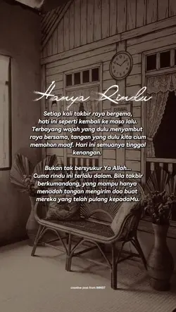 Hanya Rindu 