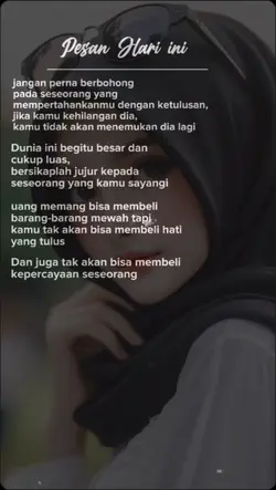TANYAKAN  PADA HATI.