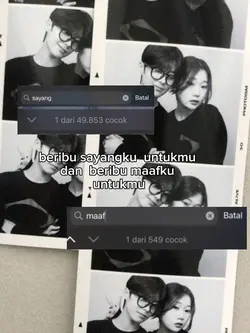 beribu sayang dan 