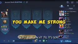 You make me strong