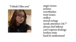 I think I like you