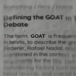 Goat template