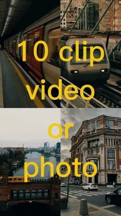 10 clip video/photo